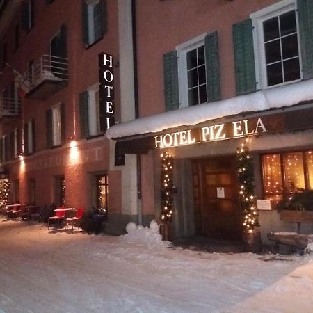 Hotel Piz Ela Bergun Davos Exteriör bild