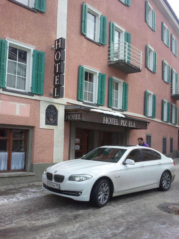 Hotel Piz Ela Bergun Davos Exteriör bild